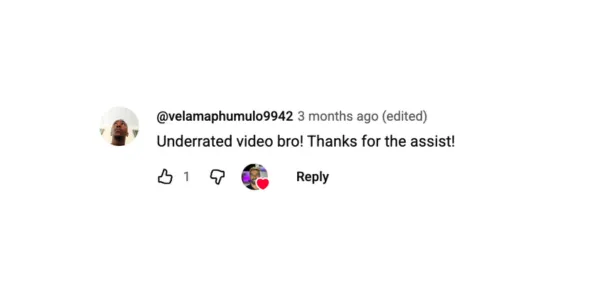 Customer review