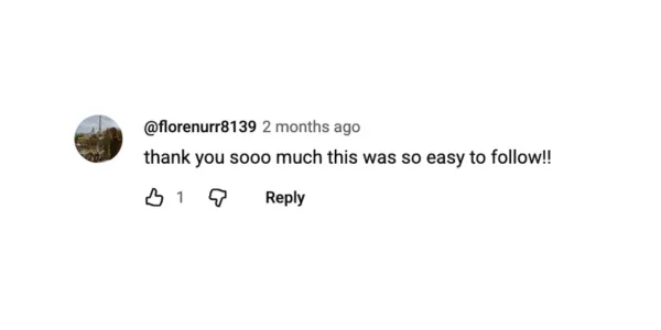 Customer review
